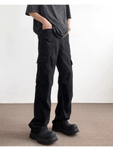 Load image into Gallery viewer, Pants Men's Trendy American Paratrooper Overalls Men's Summer Casual Handsome Outdoor Loose Straight
