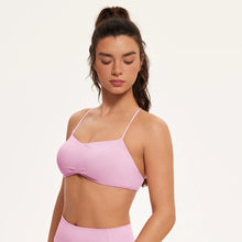 Load image into Gallery viewer, Sports Bras for Women Strappy Bras Open Back Shockproof Quick-Drying Yoga Bra Padded Gym Crop Tops Workout Fitness Bra Women
