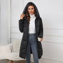Load image into Gallery viewer, Hooded Quilted Winter Long Parka
