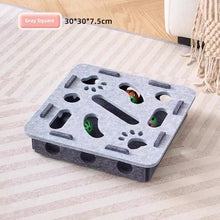 Load image into Gallery viewer, Cat Puzzle Toy Felt Puzzle Box Cat Exercise Toy With Ball Indoor Sports Entertainment Hunting Cat Toys For Indoor Cats
