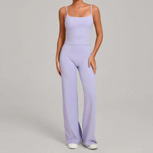 Load image into Gallery viewer, 2PCS Yoga Set Women Yoga Pant Workout Tracksuit Sportswear Gym High Waist Straight Leg Bottoms Fitness Bta Sports Suit XP01
