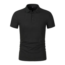 Load image into Gallery viewer, 2025 Hot Sale Men's Summer Casual Breathable Comfortable Polo Shirt Men's Solid Color High Quality Short Sleeve T-Shirt ﻿
