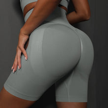 Load image into Gallery viewer, Yoga Shorts Women Sports Shorts Seamless Gym Workout Shorts High Waist Push Up Fitness Sports Shorts Cycling Shorts
