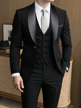 Load image into Gallery viewer, Classic Three-Piece Formal Suit Set
