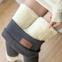 Load image into Gallery viewer, Push Up Warm Fleece Lined Thermal Slim Thicken High Waist Women Leggings Lambwool Pants Hip Lifting Pants Fitness Leggings
