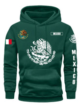 Load image into Gallery viewer, Hoodie Sweatshirt Mexican Flag Eagle Featuring Cactus Pirate Daily Outdoor Fitness Sport Casual Warm Autumn Winter Men Women Top

