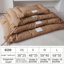 Load image into Gallery viewer, Cozy &amp; Durable Pet Bed for Small to Medium Dogs and Cats Soft Durable Polyester Easy to Clean Store Four Corners for Easy Tying
