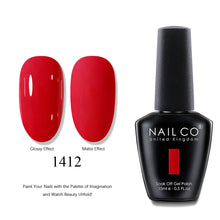Load image into Gallery viewer, NAILCO 2025 Hot 15ML Gel Nail Polish Nails Semi-permanent UV Varnish High Quality Glass Bottle Nail Art Polish For Manicure
