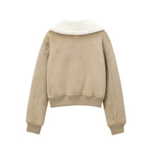 Load image into Gallery viewer, Reversible Fleece Streetwear Winter Jacket
