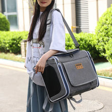 Load image into Gallery viewer, Bicycle Carrying Cat Bag Dog Bag Pet Bag Portable Backpack For Outdoor Use Suitable For Carrying Bicycles And Motorcycles
