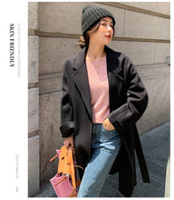 Load image into Gallery viewer, Double Faced Wool Korean Coat
