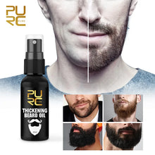 Load image into Gallery viewer, 30ml Natural Beard Care Serum for Men, Hydrates Repairs Beard Roots Styling Care Nourishing Soft Shine Beard &amp; Moustache Spray
