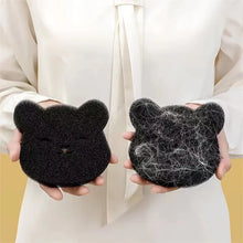 Load image into Gallery viewer, 2 /4 Sets Of Household Pet Hair Remover, Machine Washed Bear Sticky Sponge, Reusable, Suitable For Washing Machine, Dryer, Black
