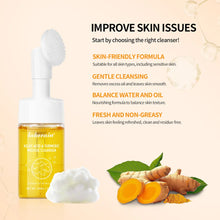 Load image into Gallery viewer, Turmeric Kojic Acid Cleansing Mousse
