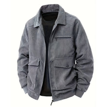 Load image into Gallery viewer, Corduroy Multi Pocket Cargo Jacket
