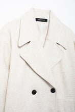 Load image into Gallery viewer, Winter Coat For Women 2024 Solid Lapel Double Breasted Long Cardigan Top Female Pokcet Streetwear Woman New In OuterCoat

