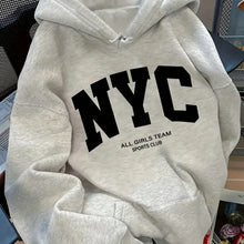 Load image into Gallery viewer, New York Team Navy Blue Zip Hoodie (Fall/Winter)

