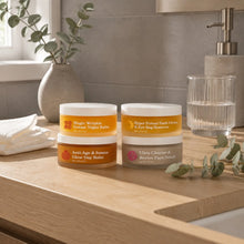 Load image into Gallery viewer, Skincare Set Day Night Cream Eye Cream Face Scrub Moisturizing Revitalizing Firming Radiance Glow Hydrating Routine
