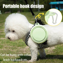 Load image into Gallery viewer, Foldable Silicone Dog Bowl Pet Outdoor Travel Portable Folding Cat Food Water Large Capacity Container Feeding Bowl Pet Supplies
