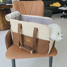 Load image into Gallery viewer, Portable Dog Carrier Cat Dog Outdoor Travel Bag Breathable Pet Carrying Pouch Travel Duffle for Cats Small Dogs Car Seat Carrier
