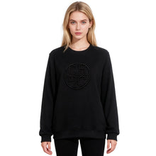 Load image into Gallery viewer, Beaded Casual Pullover Sweatshirt Women
