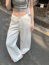 Load image into Gallery viewer, Women's Clothing Black Jeans Tie Dye Bleached Irregular Design Gradient Multi Color Female Denim Fashion Unique Colorful Cool
