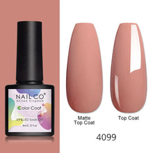 Load image into Gallery viewer, NAILCO 8ml Pink Red Colors Gel Nail Polish Nail Art Varnishes Gel Lacquer Coat LED Nails Manicure Design UV Gel Varnish Soak Off
