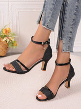 Load image into Gallery viewer, Women High Heels Sandals Summer Fashion Party Shoes for Women Comfortable Open Toed Thin Heels Sandals Designer Luxury Sandals
