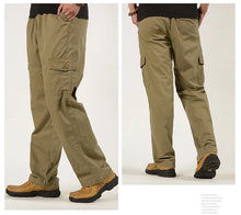 Load image into Gallery viewer, Multi Pocket Casual Cotton Overalls
