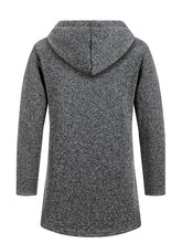 Load image into Gallery viewer, Oversized Streetwear Hooded Zip Jacket
