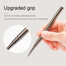 Load image into Gallery viewer, Nails Art Liner Brushes Striping Drawing Elongated Lines Striping Drawing Painting Nail Design Pen Professional Manicure Tool

