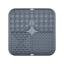 Load image into Gallery viewer, Pet Lick Silicone Mat Dogs Pet Slow Food Plate for Dog Bathing Distraction Silicone Dog Sucker Food Training Dog Feeder Supplies

