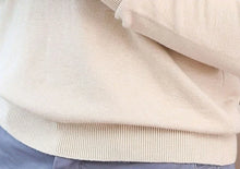 Load image into Gallery viewer, Thick Solid V-Neck Pullover
