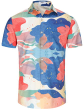 Load image into Gallery viewer, Tropical Print Button Shirt
