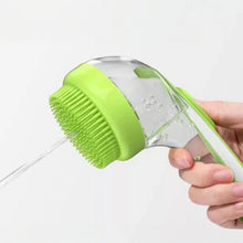 Load image into Gallery viewer, 2-in-1 Pet Grooming Brush: Massage &amp; Bath Scrubbing Tool for Dogs and Cats - Gentle Exfoliating and Lathering for Soothing Wash
