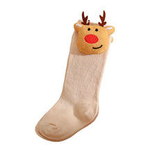 Load image into Gallery viewer, Festive Toddler Reindeer Winter Socks
