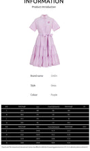 Load image into Gallery viewer, Elegant Summer Office Shirt Dress
