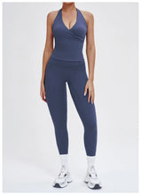 Load image into Gallery viewer, Fitness Leggings High Rise Hip Lift Brushed Soft Material For Ladies Outdoor Elastic Slim Fit Outer Wear Sports Tight Pants
