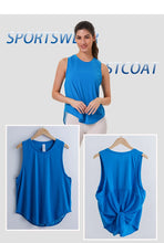 Load image into Gallery viewer, Sport Bra Short Sleeve Vest Aerobic Sleeveless Gym Tops Push-up Bras Yoga Clothing Pilates Workout Cropped Sportswear T-shirt
