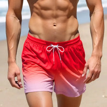 Load image into Gallery viewer, Swim Trunks Swim Shorts for Men Quick Dry Board Shorts Bathing Suit Breathable Drawstring With Pockets for Surfing Beach Summer

