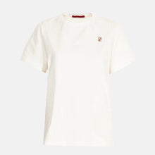 Load image into Gallery viewer, CHCH Women T-Shirts Short Sleeved Tees Casual New White Tops Women's Tee Embroidery Fashion Ladies Cotton Shirts Women Tees Tops
