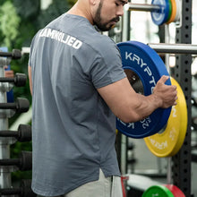Load image into Gallery viewer, Men's Gym T Shirts Quick Dry Short Sleeve Summer Sports T-shirt Elastic Fitness Workout Tops Casual Bodybuilding Athletic Tee
