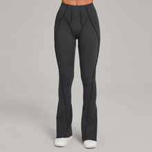 Load image into Gallery viewer, Gym Workout Women's Wide-Leg Tight-Fitting Hip-Lifting Yoga Flared Pants Dance High-Waist Flared Casual Outdoors Sports Trousers
