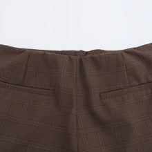 Load image into Gallery viewer, Vintage Plaid High Waist Skort
