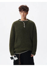 Load image into Gallery viewer, Korean Button Knit Pullover

