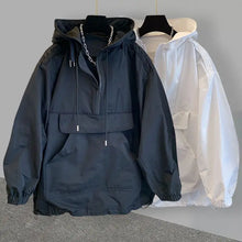 Load image into Gallery viewer, Waterproof Hooded Trench Jacket
