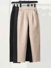 Load image into Gallery viewer, High Waist Woolen Harem Pants
