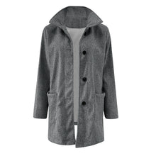 Load image into Gallery viewer, Womens Wool Cardigan Coats With Pockets Ladies Lapel Long Jacket Coat Fashion Solid Casual Winter Jackets for Women Plus Coat
