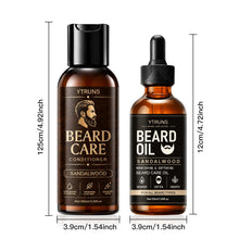 Load image into Gallery viewer, Men's Beard Oil Set, Moisturizing Beard Care Serum for Softening Dry Rough Hair, Enhancing Shine and Smooth Groomed Look
