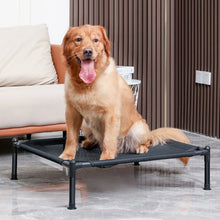 Load image into Gallery viewer, Elevated Pet Bed Dog Cat  Folding Pet Camping Bed Cat Dog House Portable Removable Washable Four Seasons Cats Kennel Puppy Beds
